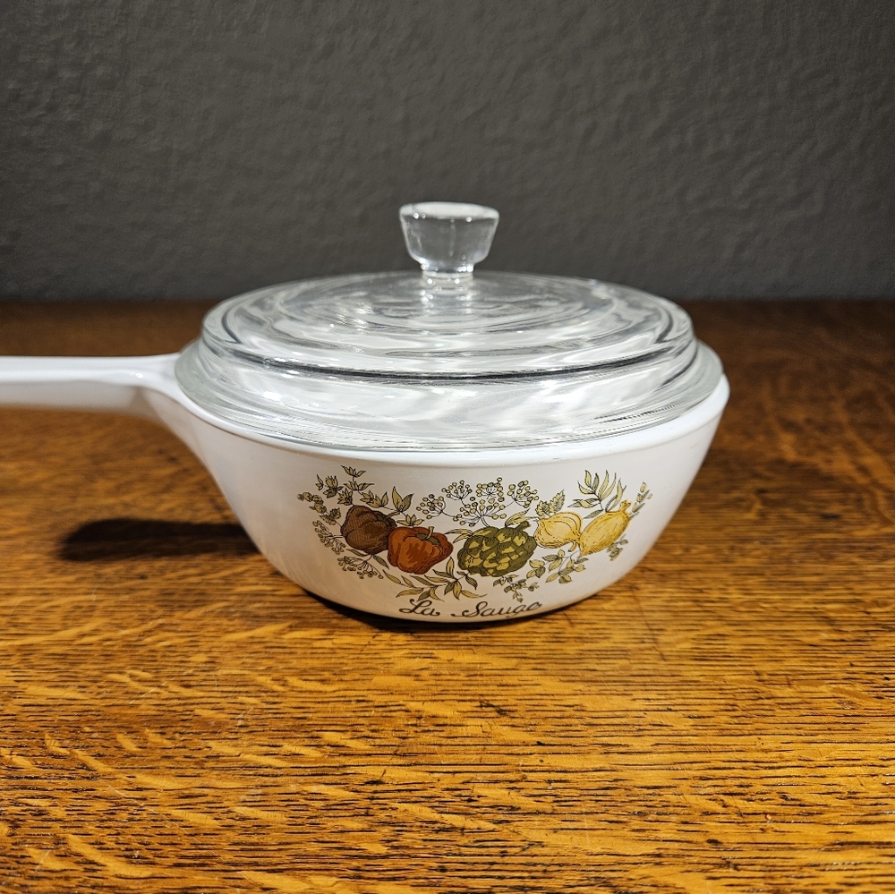 Corningware Spice of Life Saucepan and Lid 3 Piece Vintage - Picture 9 of 16